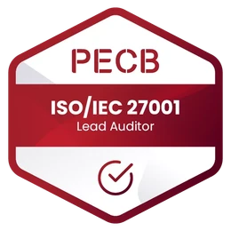 PECB ISO/IEC 27001 Lead Auditor badge
