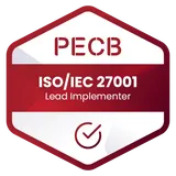 PECB ISO/IEC 27001 Lead Implementer badge