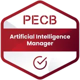 PECB Certified Artificial Intelligence Manager badge