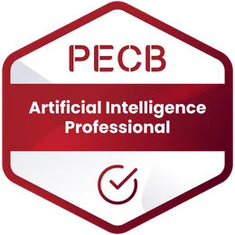 PECB Certified Artificial Intelligence Professional badge
