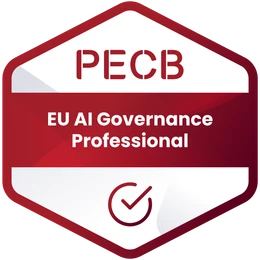 PECB Certified EU AI Governance Professional badge
