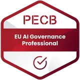 PECB Certified EU AI Governance Professional badge