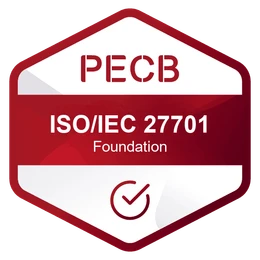 PECB Certificate Holder in ISO/IEC 27701 Foundation badge