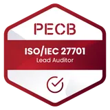 PECB Certified ISO/IEC 27701 Lead Auditor badge